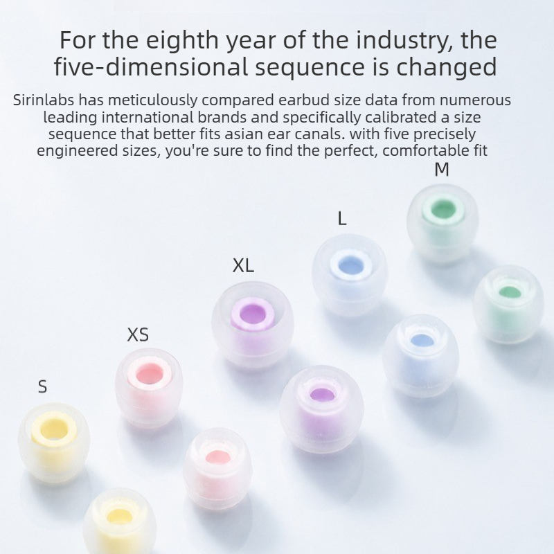 5 Pairs SIRINLABS for MOUSSE S - Silicone Ear Tip Replacement review and price