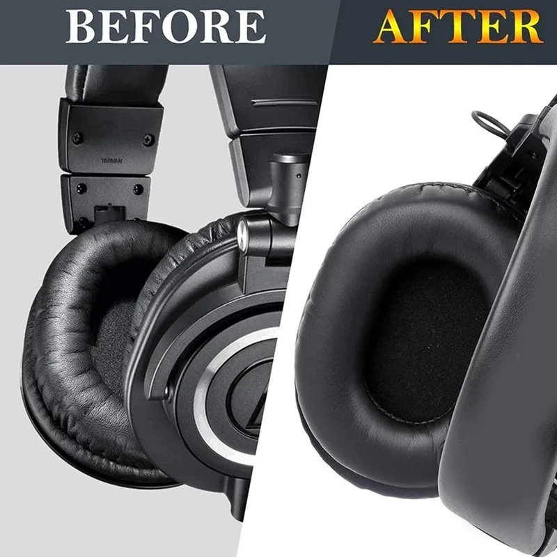 For M50X Replacement Ear pads  - Audio Technica Headphone Ath-M20X review and price