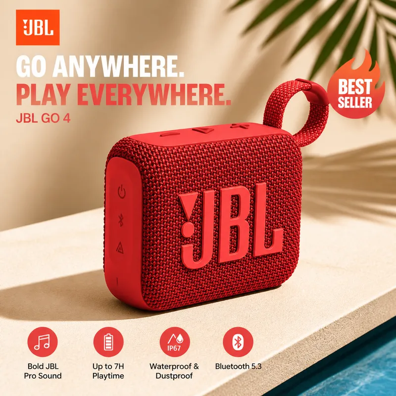 JBL GO4 Small Portable Stereo  - Jbl Speaker Go 4 review and price