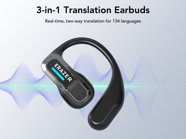 ERAZER X8 Real Time Translatio - Usb C Earphone review and price