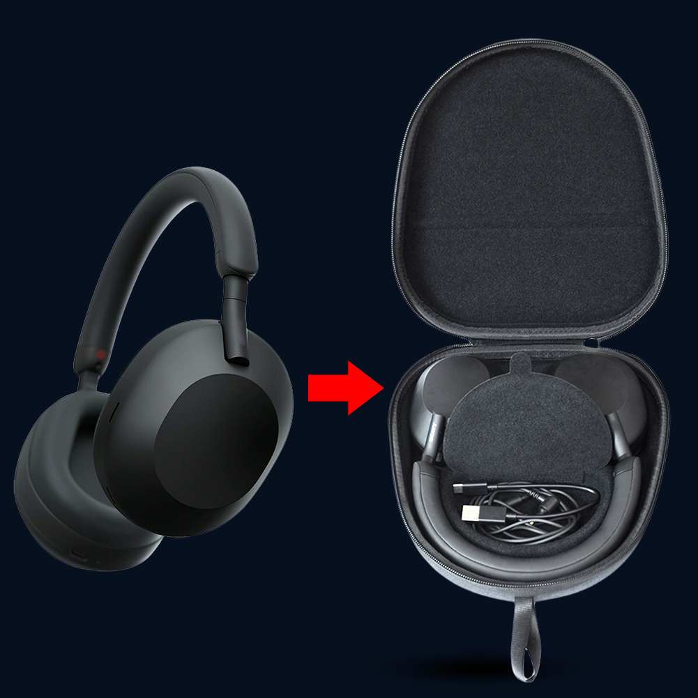 Protective Hard Case EVA Hard  - Sony Headphone Wh-1000Xm5 review and price